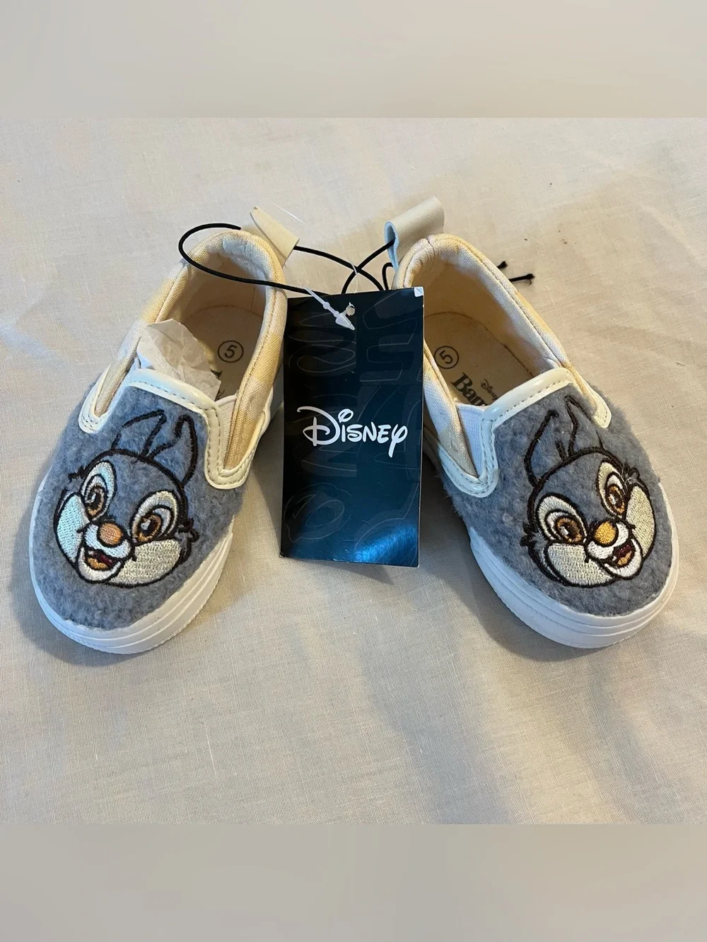 Disney Bambi Toddler Baby Thumper Sneakers Size 5C